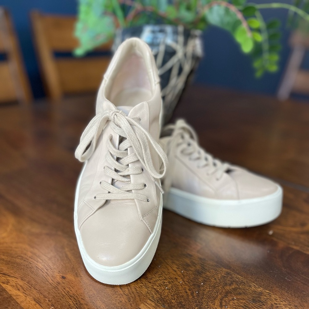 Vince platform sneaker shoe